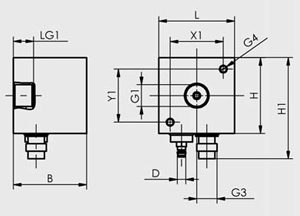 سوییچ فشار مدل VS-V-W-D-PNP